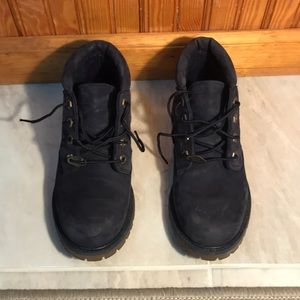 Ankle cut Navy Timberland Boots